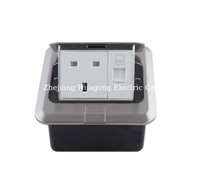 Meilleures ventes Foire de Canton 2024 Prise de sol en acier inoxydable <span class=keywords><strong>Pop</strong></span>-Up auto-mise à la terre RJ45 Cat6a Data CE USB 2A+1C IP40 1,5m - Product Image 2