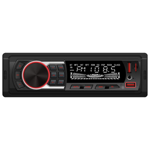 Tốt nhất bán ISO một DIN đài phát thanh xe LED hiển thị xe <span class=keywords><strong>FM</strong></span> Đài phát thanh USB Bluetooth MP3 Máy nghe nhạc cố định bảng điều chỉnh MP3 xe máy nghe nhạc - Product Image 1