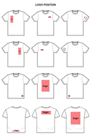 Kaos polos pria katun tebal berkualitas tinggi 230gsm 100% grosir, unisex, polos, untuk sablon logo