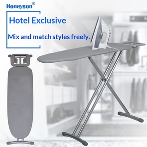 Planche <span class=keywords><strong>à</strong></span> <span class=keywords><strong>repasser</strong></span> verticale portable en acier HONEYSON pour hôtels et maisons - Conception pliable télescopique réglable - Product Image 2