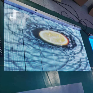 Display LED Trasparente P6 per Vetrine di Negozi, Schermo Pubblicitario <span class=keywords><strong>in</strong></span> Vetro, Pellicola LED Trasparente per <span class=keywords><strong>TV</strong></span> - Product Image 3