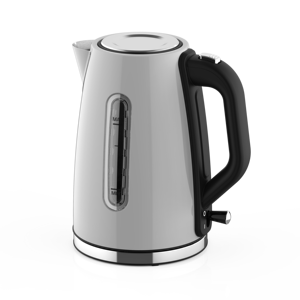Grey Stainless Steel Electric <b>Kettle</b> 1.7L <b>Water</b> Boiler with LED Indicator Removable <b>Filter</b> for Household Kitchen - Product Image 2