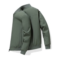Ventes en gros de vestes d'hiver personnalisées pour hommes en duvet de canard, vestes matelassées à fermeture éclair pour hommes, manteau de mode d'hiver, veste chaude d'extérieur pour hommes en duvet