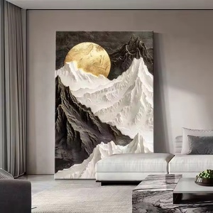 Nuovi Arrivi Decorazioni per la Casa Dipinto a Olio Astratto Personalizzato 100% Fatto a Mano su Tela Arte Murale con Texture 3D - Product Image 4