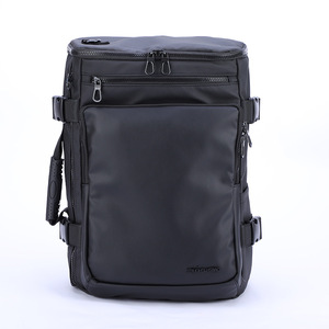 Mochila <span class=keywords><strong>de</strong></span> Nailon Personalizada con Logotipo para Hombre, Mochila <span class=keywords><strong>de</strong></span> Oficina Impermeable, Bolsa Escolar Inteligente con USB, Mochila Antirrobo para Portátil - Product Image 4