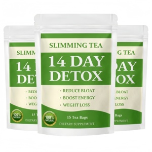 Tè alle Erbe per Dieta Dimagrante di 14 Giorni e Tè Detox per 14 Giorni <span class=keywords><strong>in</strong></span> Bustina - Product Image 1