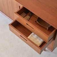 Meuble de rangement moderne personnalisé avec tiroirs, design plat avec porte coulissante, armoire en mélamine, commode, meuble TV, meuble d'entrée