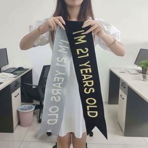 Hot Selling Custom Design Bride to Be Groom to Be Beauty Pageant Ribbon Body <b>Sash</b> - Product Image 2