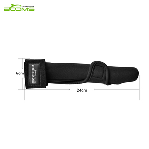 Protector de Punta de Caña de Pescar RS5 de <span class=keywords><strong>Neopreno</strong></span> Suave con Correa para Caña, 6*24cm, para <span class=keywords><strong>Pesca</strong></span> en Lagos, Ríos, Arroyos y Agua Salada - Product Image 2