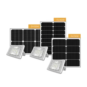 BLUE CARBON Integrated All In 1 Led Solar Flood Lights Outdoor