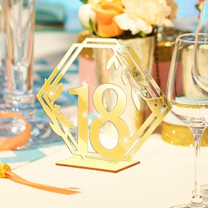 Nouvelles idées <span class=keywords><strong>de</strong></span> produits 2023 <span class=keywords><strong>table</strong></span> <span class=keywords><strong>de</strong></span> mariage en acrylique numéro 1-20 avec support pour réception <span class=keywords><strong>de</strong></span> mariage - Product Image 4