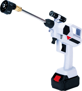 Nettoyeur de Voiture Haute Pression Portable avec <span class=keywords><strong>Batterie</strong></span> Lithium 21V, Pistolet <span class=keywords><strong>à</strong></span> Pression Sans Fil pour Lavage <span class=keywords><strong>à</strong></span> l'Eau - Product Image 2