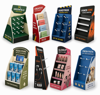 Présentoirs en mousse PVC personnalisés, présentoirs de comptoir et de sol pour la promotion en supermarché
