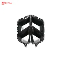 Kit de conduits d'air avant en fibre de carbone sèche, grille de sortie latérale MP, séparateur d'air de pare-chocs pour BMW G80 G82 G83 M3 M4