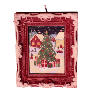 Bougie parfumée en forme de <span class=keywords><strong>sapin</strong></span> de Noël, vente en gros personnalisée, décoration de Noël faite à la main, souvenir de vacances, cadeau - Product Image 6