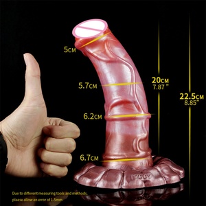 YOCY Horse <b>Dildo</b> Squirting Liquid Ejaculation Penis With Strong Sucker Silicone Fantasy Sex Toys Shop for Man Women Sexy - Product Image 4