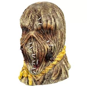 <span class=keywords><strong>Masque</strong></span> en latex de blagueur à capuche imprimé sanglant pour adulte, multicolore (impression découpée 5/6 couleurs), pour événements de groupe et fêtes d'Halloween en extérieur - Product Image 1