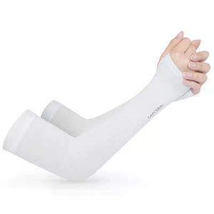 Mangas de Protección Solar para Brazos, Unisex, Transpirables, Anti-UV, para Deportes al Aire Libre, Ciclismo, Color Azul Claro - Product Image 4