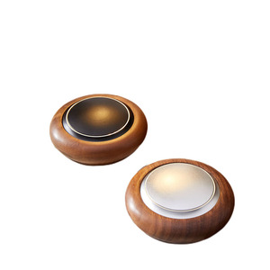 Solid Wood <b>Car</b> Air Freshener Walnut Material Long Lasting Scent Desktop Decorative <b>Ornament</b> For Vehicle Interior - Product Image 4