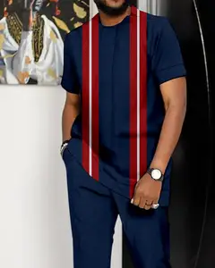 Popular African Style Men's Suit Set, Great Value 2-piece Deal