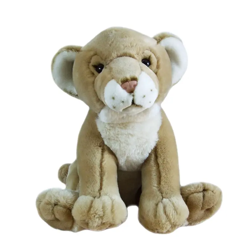 Simulación de bebé León de peluche de juguete felpa oso de peluche de juguete Animal