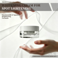 Crème éclaircissante NAFUTING pour éclaircir les taches, correcteur de taches brunes, niacinamide, végétalien, anti-âge, hydratant pour le visage, 20g OEM