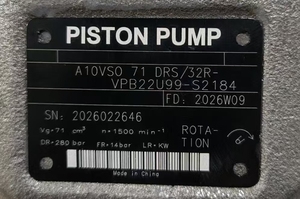 ปั๊มแบบปรับปริมาตรได้ รุ่น A10VSO71 ซีรีส์ A10VSO A10VSO71DRS/32R-VPB22U99-S2184 ปั๊มลูกสูบแกน - Product Image 4