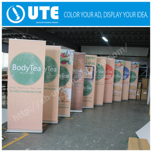 Custom logo Print 80 X 200 cm <strong>Size</strong> <strong>Roll</strong> <strong>up</strong> <strong>Banner</strong> with Stand
