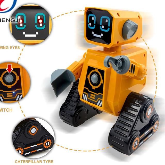 Remote Control Toy Education Cartoon Intelligent Programmable Engineering Robot