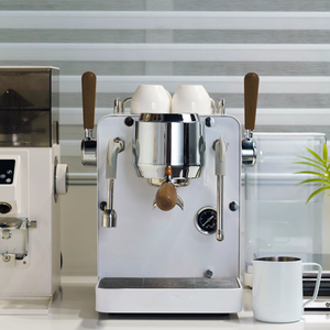 Cafetera Espresso Semiautomática para el Hogar y la Oficina, Cafetera Espresso Pequeña de Alta Configuración, Cafetera Profesional - Product Image 2