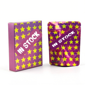 In magazzino personalizzato 3.5g 7g 14g 28g sacchetto di Mylar e scatola utilizzare Die taglio speciale a forma di Stand up o 3 lati sacchetti di Mylar sigillati - Product Image 4