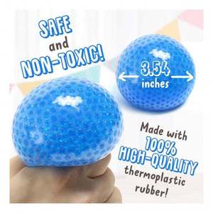 Premium Custom Eco-friendly TPR Squishy <b>Stress</b> <b>Ball</b> <b>for</b> <b>Adults</b> Anxiety Relief Soft Sensory Fidget Toy Slow Rising Texture - Product Image 3
