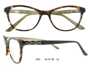 Lunettes de vue pour femmes de style rétro, forme œil de chat, motif diamant, légères, montures en acétate tendance - Product Image 4