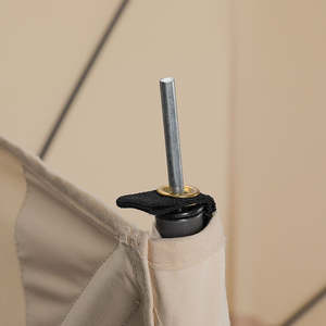 AIRKYE - Cortavientos <span class=keywords><strong>Plegable</strong></span> para Exteriores, Lona para Campamento, Protección Contra el Viento para <span class=keywords><strong>Playa</strong></span>, Barrera Contra el Viento - Product Image 5