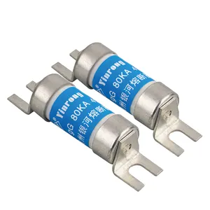 Yinrong 250v 500v rated current from 2 to 100a diameter 13.8 21.5 bolted type circular fuse