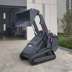 PENGIRIMAN GRATIS Konstruksi Ringkas Pertanian Murah Mini <span class=keywords><strong>Wheel</strong></span> Skid Steer <span class=keywords><strong>Loader</strong></span> 350kg Kapasitas Angkut dengan Kursi, Bucket, dan Pompa - Product Image 3