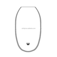 Adventure Park Surf Simulator Accessoires 37 ''PE Foam Surfstage World Class Bodyboards