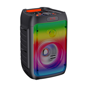 Altavoz Portátil Recargable Kakuisiga de 8 Pulgadas y 20W con Luz LED, Bluetooth y USB - Product Image 1