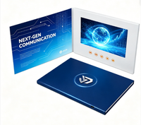 Carte-cadeau d'entreprise personnalisée avec écran LCD 4,3/5/7 pouces pour lancement de produits et promotions marketing