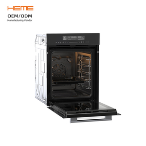 45cm Built-in Ovens OEM Supplier Black Glass Touch Control Pizza Oven With 55L 13 Functions for Kitchen Appliances - Product Image 1