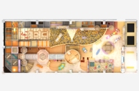 Aire de jeux intérieure commerciale personnalisable sur le thème du château européen pour centres commerciaux et centres de divertissement familial, matériaux ABS/PP, non gonflable
