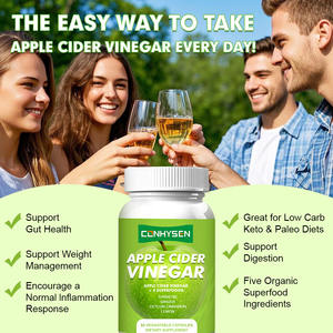 Private Label Bio-Apfelessig-Kapseln Verbrennen Sie Fett produkte Ergänzung mit Kurkuma-Ingwer-Kapseln zum Abnehmen von Pillen - Product Image 6