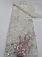 Voile Suisse Écologique en Dentelle Française pour Robes de Soirée, Vêtements, Chaussures, Sacs, Tissus de Mariage et d'Intérieur