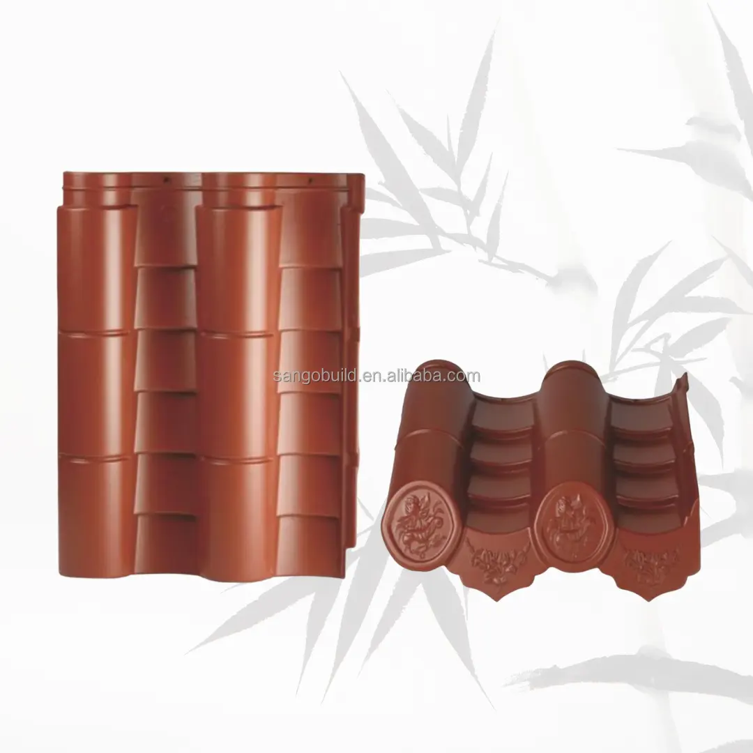 Roof Tiles for Chinese Shopping Mall Traditional Chinese Roofing Easy Installation Factory Supply