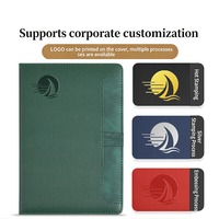 Carnet en cuir PU personnalisé avec logo, format A5, couverture rigide, journal d'affaires, 100 feuilles, boucle élastique pour stylo, gaufrage à chaud or, cadeau promotionnel OEM