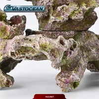 Vastocean Roche artificielle de récif corallien pour aquarium marin, pierre de paysage pour aquarium, assemblage en résine, fabriqué en Chine