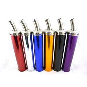 Escape para Motocicleta, Apto para NSR250, TZR125, TZM150, TSR, Modificación de Accesorios, Tubo Recto de Dos Tiempos 60x280 - Product Image 1