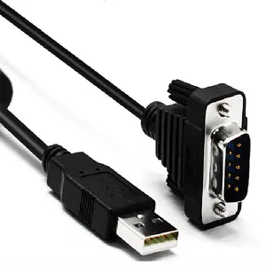 UOTEK Industrieklasse USB zu RS232 Konverter USB2.0 zu RS-232 4 Ports Kabel DB9 Com Erweiterungsverbinder Adapter UT-8814