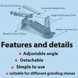 <span class=keywords><strong>Piedra</strong></span> de <span class=keywords><strong>afilar</strong></span> diamante ángulo fijo afilador de cuchillos Kit afilador de cocina cuchillo Tijera - Product Image 3
