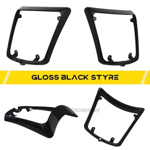 Couvercle de Feu Arrière en ABS pour Moto, Accessoire de Protection de Cadre en Carbone Noir pour <span class=keywords><strong>VESPA</strong></span> GTS GTV 250 300 - Product Image 6